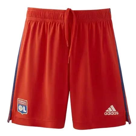 Pantalon Football Lyon Exterieur 2021-22 Rouge